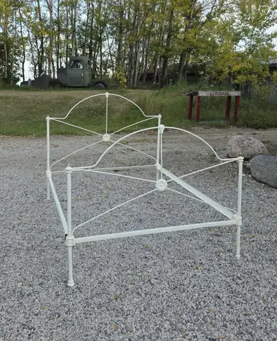 Antique Double Iron Bed Frame, View more