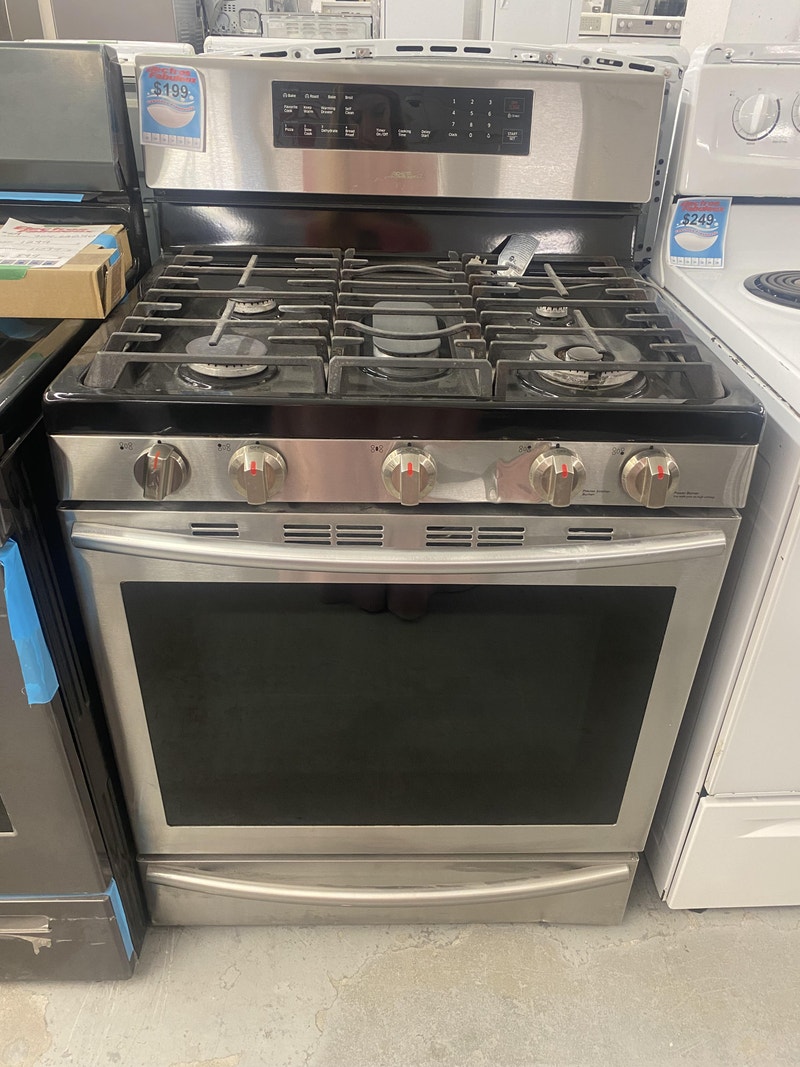 4941 Cuisinière cuisson à gaz SAMSUNG Stainless Gas Stove