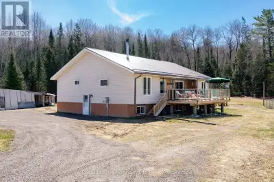 Tucked within the peaceful surroundings of an unorganized township, this property offers something t...