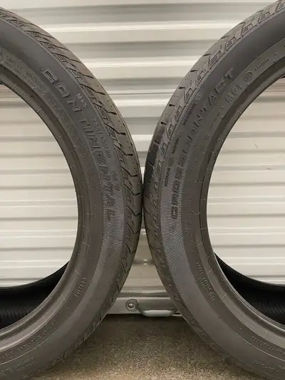 Pair2: 265/45R20 104W (MGT) CONTINENTALCROSSCONTACT LX SPORT. FIRM $180: Two Used All Seasons MGT. F...