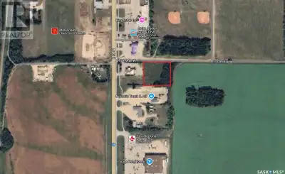 1.42 acre commercial lot located just off of Highway 35 in Nipawin's expanding south end. Fantastic...