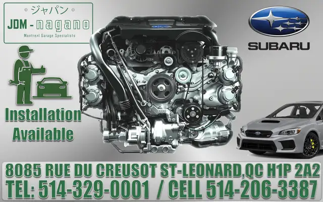 Moteur Subaru Outback, Forester, Legacy, Impreza, WRX, Crosstrek in Engine & Engine Parts in Drummondville - Image 8