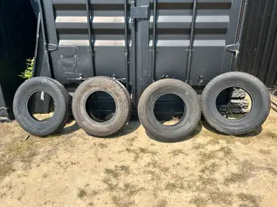 Various 10 ply Trailer Tires 1 - Carlisle Radial Trail 235/80/16 1 - Ultra CRT 235/80/16 1 - Carlisl...