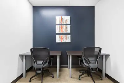 Get started right away with a ready-to-use office space to rent for two. Make a home for your busine...