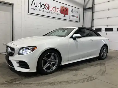 // JAMAIS ACCIDENTÉ! //Le Mercedes-Benz E 450 2019 décapotable offert chez AutoStudio 72 à Mirabel p...