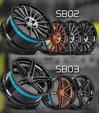 SET OF 19'' Sentali Barrel Forged RIMS 5x112mm / 5x114.3mm in Tires & Rims in Ottawa - Image 2