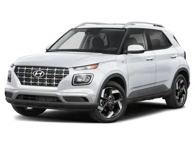 Recent Arrival! 2025 Hyundai Venue Preferred SUV Preferred | Certified. CVT FWD Lunar White I4 ABS b...