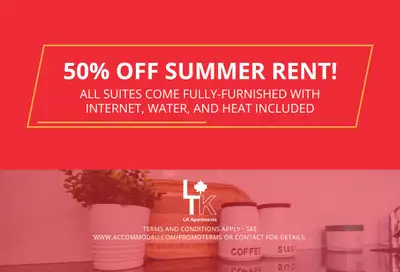 **Unlock 50% Off + Signing Bonus!** Now offering 50% off through the 2025 summer months of your leas...