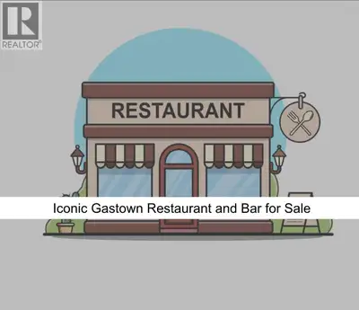 Rare opportunity to own an iconic restaurant in the heart of Gastown. This restaurant is a hotspot f...