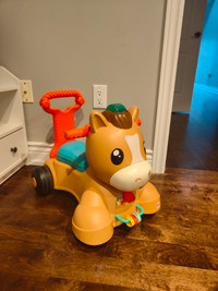 Fisher Price Walk, Bounce and Ride Pony Baby Toy