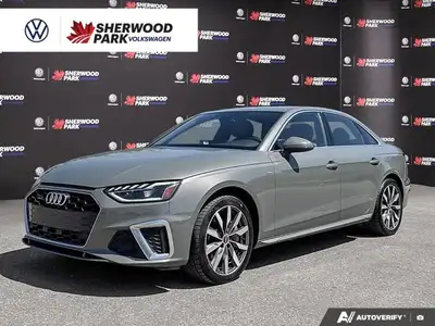 Come see this 2023 Audi A4 Sedan Progressiv before someone takes it home! *You Can't Beat the Price...