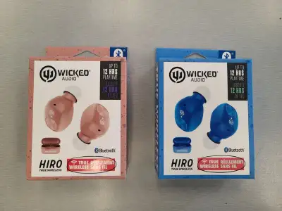 Wicked Hiro Wireless Headphones - BRAND NEW, View more