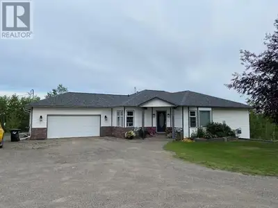 An executive home on 16 acres overlooking the Nechako Valley. This executive home with a stunning vi...