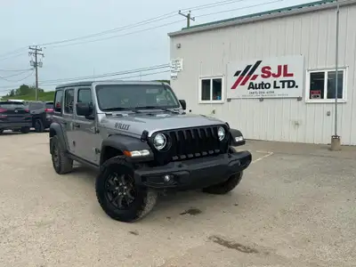 Soft & Hard Top No Reported Accidents One Owner 2021 Jeep Wrangler Willy's Unlimited Sport 175,066 K...