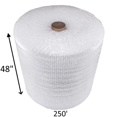 Bubble Wrap Large Size 48" X 250' COMMERCIAL GRADE Rolls NEW, View more