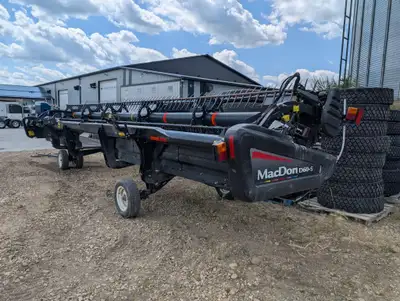 LOW ACRE 2012 Macdon D60-S Swather Windrower Header. 35 foot If you want to use this on a combine, y...