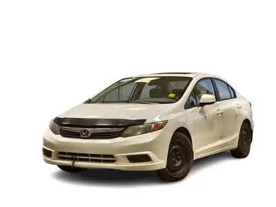 Recent Arrival! 2012 Honda Civic EX Cloth, 16" Aluminum Alloy Wheels, Bumpers: body-colour, Cloth Se...