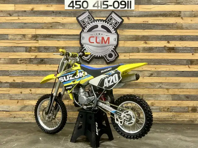 2021 Suzuki RM 85 + 14''&17'' WHEELS + 2 STROKES + YOUTH-KIDS MX in Dirt Bikes & Motocross in Ottawa - Image 7