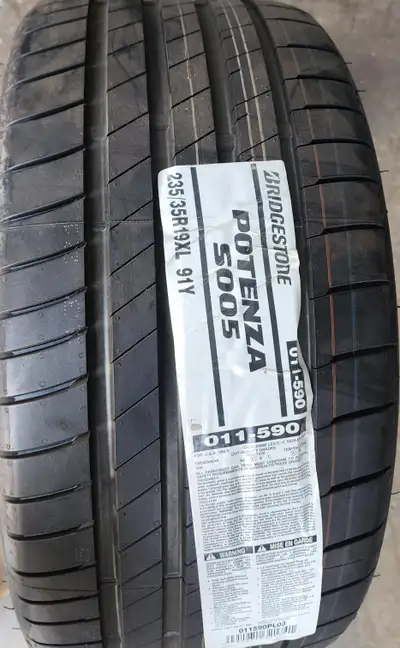 Bridgestone Potenza S005 (SINGLE TIRE) 235/35/19 91Y 9/32 Tag: 133874 LOTS OF NEW AND USED TIRES AVA...
