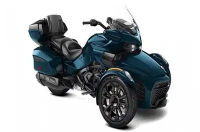 USED 2024 Dealer Demo Spyder F3 Limited SE6 in petrol metallic/black. This Demo Sport/touring unit f...