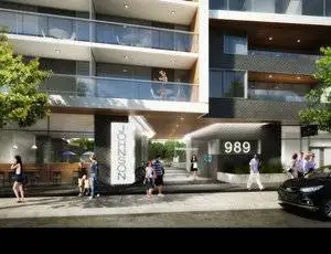 1 bdrm higher floor condo close to transit, shops, fitness etc.