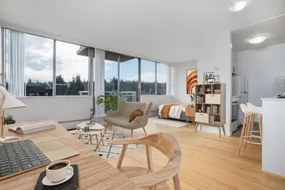 Situated between the serene West Point Grey and amenity rich Kitsilano, The Almata offers studio and...