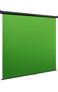 Toile de fond murale verte rétractable avec tissu infroissable Sherbrooke Québec Preview