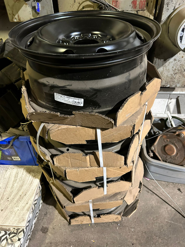 17in 17" F150 Steel Rims - BRAND NEW - SET OF 4 - 6 x 135 in Tires & Rims in Kitchener / Waterloo - Image 2