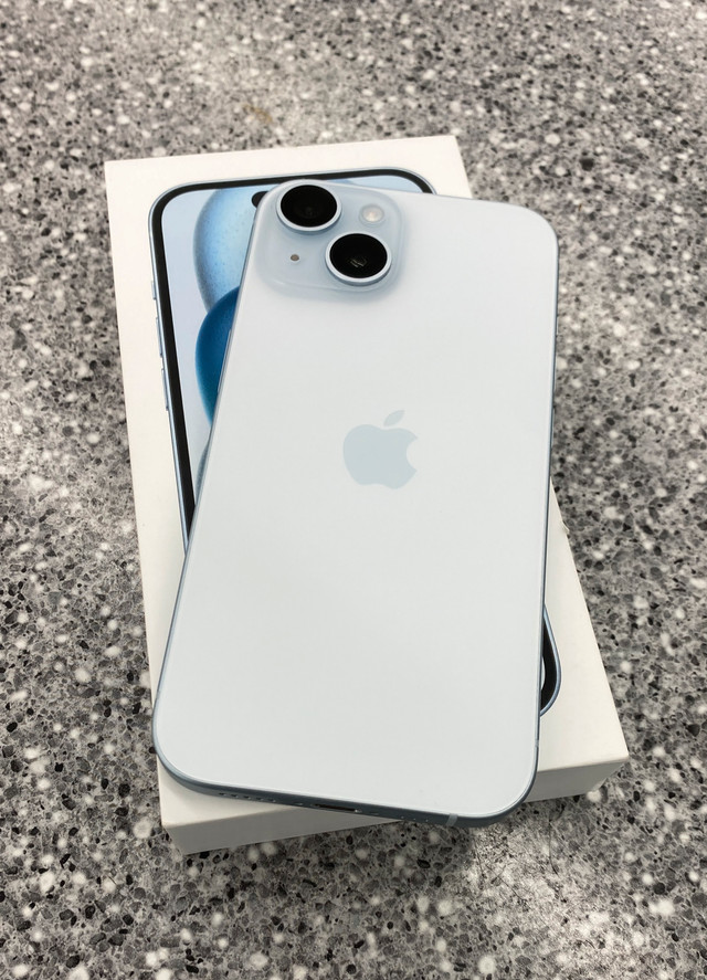 iPhone 15 128GB Blue A3089 in Cell Phones in City of Toronto - Image 2
