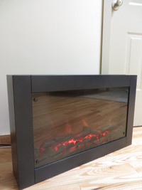 Electric Fireplace Insert with Remote Control