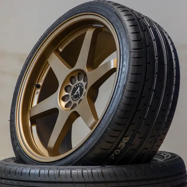 NEW 20 inch Armed VETERAN GLOSS BRONZE Wheels – ONLY $990/Set! in Tires & Rims in Calgary - Image 4