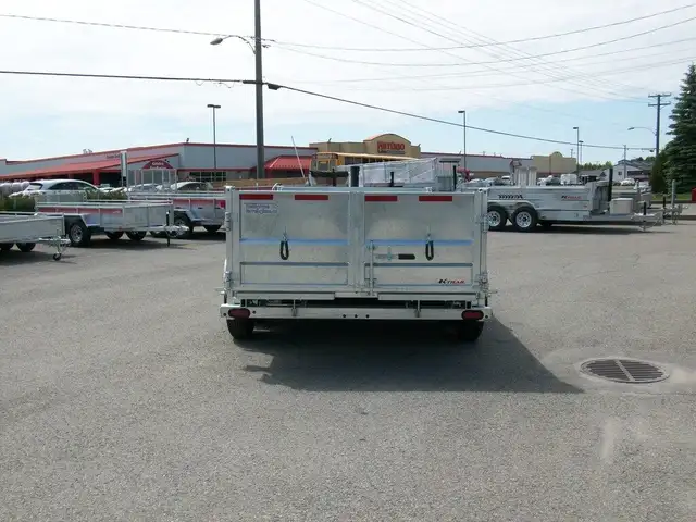 2025 K-Trail DOMPEUR 82in. X 14' 2 ESSIEUX 7000LB. CONTRACTEUR U in Cargo & Utility Trailers in Laval / North Shore - Image 8