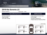 Ready for anything, this 2019 Kia Sorento LX in stunning Titanium Metallic offers a perfect blend of... (image 1)