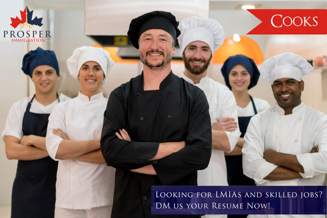 Cook Positions (LMIA & PNP Available) in Bar, Food & Hospitality in Vancouver