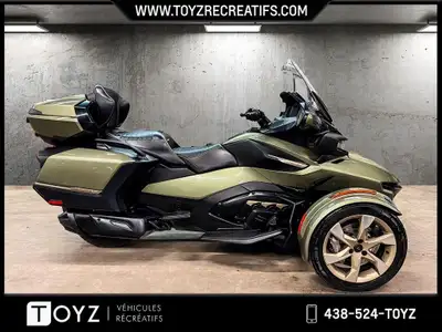 2021 Can-Am SPYDER RT SEA-TO-SKY SE6 TRÈS BAS MILLAGE 2021 CAN-AM SPYDER RT SEA-TO-SKY SE6 LE PLUS H...