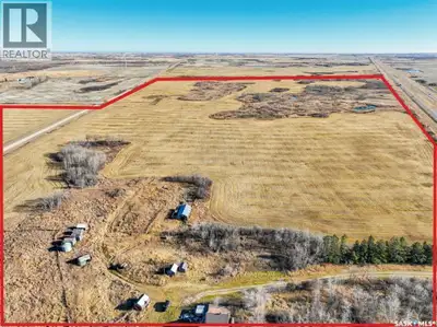 Easily accessible yard site and crop land for sale along the north and south side of HWY #1 in the R...