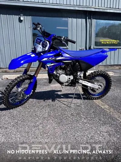 Built for fun. Built to win. The renowned YZ85 serves up big-bike specs in a small-bike package. Fea...