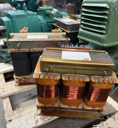 - 1.5 kVA 3-Phase Transformer 600 - 380V - $150 - 2 kVA 3-Phase Transformer 380 - 220V - $175 - 2.5...