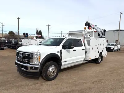2026 Ford F550 XL 4×4 Service Truck, !!!Unused New Rig Up!!!, Crew Cab, Loaded, Keyless Entry, Backu...