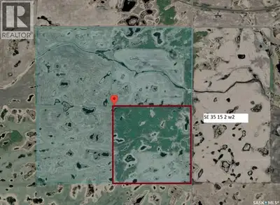 SE 35 15 2 w2 RM 123 SAMA assessment $112,300. 30 cultivated 120 pasture 10 other acres. G Oxbow Loa...