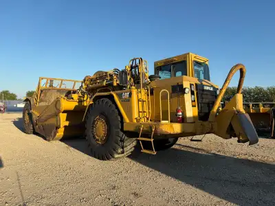 2006 Caterpillar 627G Motor Scraper Cab A/C Push pull 11,000 Hours on Caterpillar certified engine S...