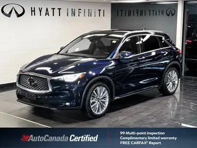 The 2023 INFINITI QX50 Sensory is a masterpiece of modern luxury and engineering. This model is defi...