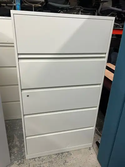 Steelcase 5 Drawer Filing Cabinet / AllSteel 3 Drawer Filings!, View more