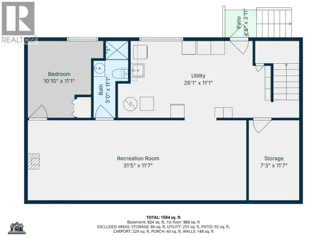 529 N NINTH AVENUE Williams Lake, British Columbia in Houses for Sale in Williams Lake - Image 29