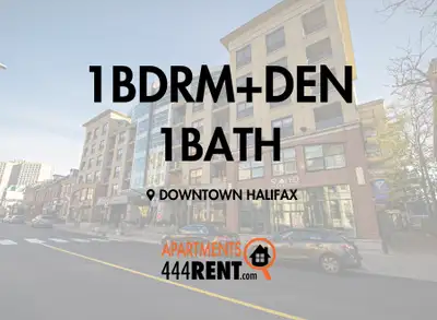 1 Bedroom + Den Apartment South End Halifax October 2025