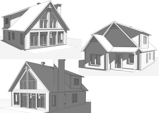 ÉPARGNEZ TEMPS 28x44 IRR. - KIT STRUCTURE MAISON OU CHALET dans Autre  à Laurentides