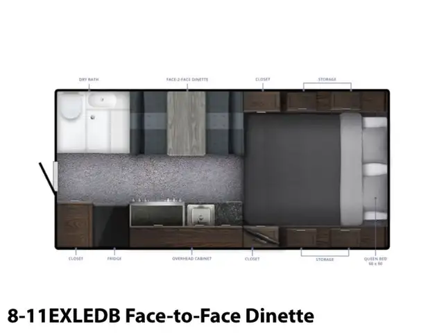 2026 Northern Lite Limited Edition 8-11EXLEDB Face-to-Face Dinet in Travel Trailers & Campers in Penticton - Image 3