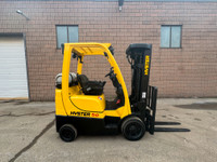 2009 Hyster Quad Mast S50FT 5000LB Propane Forklift