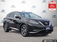 New Price! Odometer is 29511 kilometers below market average! Black 2024 Nissan Murano SV AWD CVT wi... (image 5)