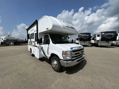 Thor Motor Coach Chateau ESpec Class C gas motorhome 19Z highlights: U-Shaped Dinette with Bed Conve...